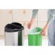 Кош за смет Brabantia Touch Bin New Recycle 23+10L, Matt Steel