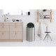 Кош за смет Brabantia Touch Bin New Recycle 23+10L, Matt Steel Fingerprint Proof