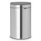 Кош за смет Brabantia Touch Bin New 40L, Matt Steel Кош за смет Brabantia Touch Bin New 40L, Matt Steel