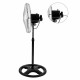 Вентилатор на стойка 18''Muhler FM-8138D 3в1, 70W, индустриален, на стойка, стена, под Вентилатор на стойка 18''Muhler FM-8138D 3в1, 70W, индустриален, на стойка, стена, под