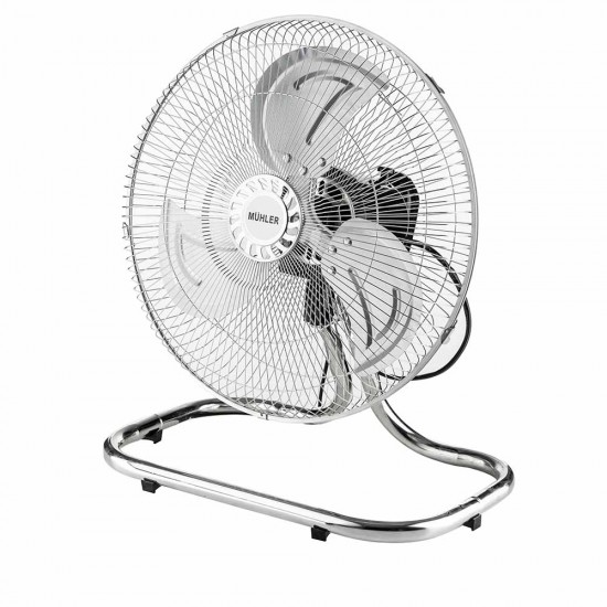 Вентилатор на стойка 16''Muhler FM-6136D 3в1, 50W, индустриален, на стойка, стена, под Вентилатор на стойка 16''Muhler FM-6136D 3в1, 50W, индустриален, на стойка, стена, под