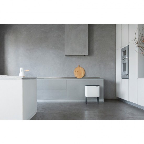 Кош за смет Brabantia Bo Touch 36L, White