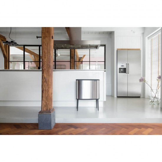 Кош за смет Brabantia Bo Touch 36L, Matt Steel Fingerprint Proof