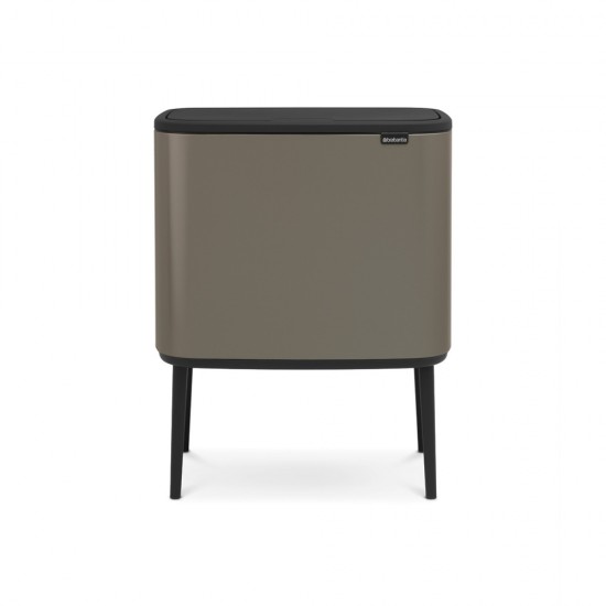 Кош за смет Brabantia Bo Touch 11+23L, Platinum