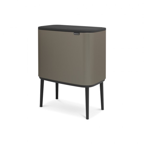 Кош за смет Brabantia Bo Touch 11+23L, Platinum