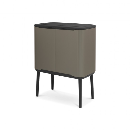Кош за смет Brabantia Bo Touch 11+23L, Platinum