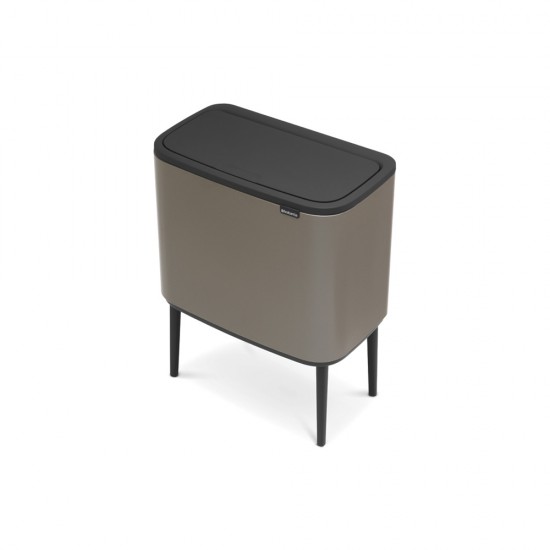 Кош за смет Brabantia Bo Touch 11+23L, Platinum