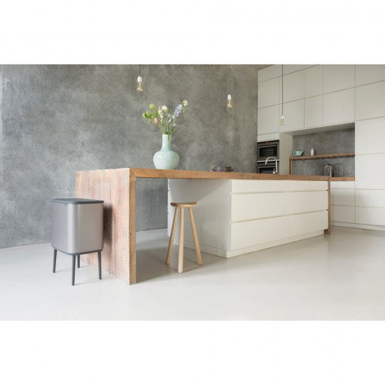 Кош за смет Brabantia Bo Touch 11+23L, Platinum