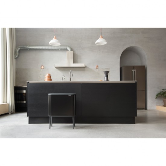 Кош за смет Brabantia Bo Touch 11+23L, Matt Black