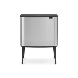 Кош за смет Brabantia Bo Touch 11+23L, Matt Steel Fingerprint Proof
