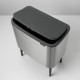 Кош за смет Brabantia Bo Touch 11+23L, Matt Steel Fingerprint Proof