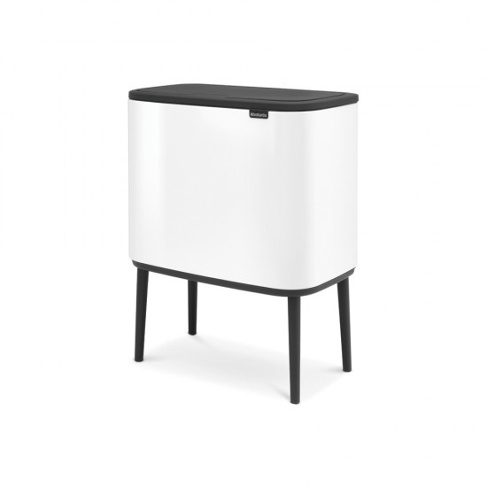 Кош за смет Brabantia Bo Touch 3x11L, White