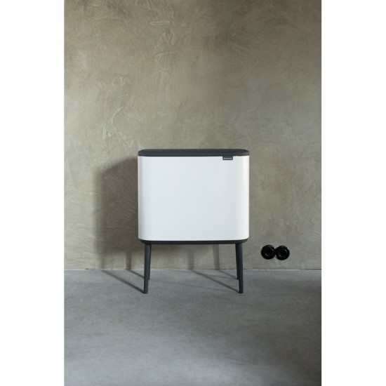Кош за смет Brabantia Bo Touch 3x11L, White
