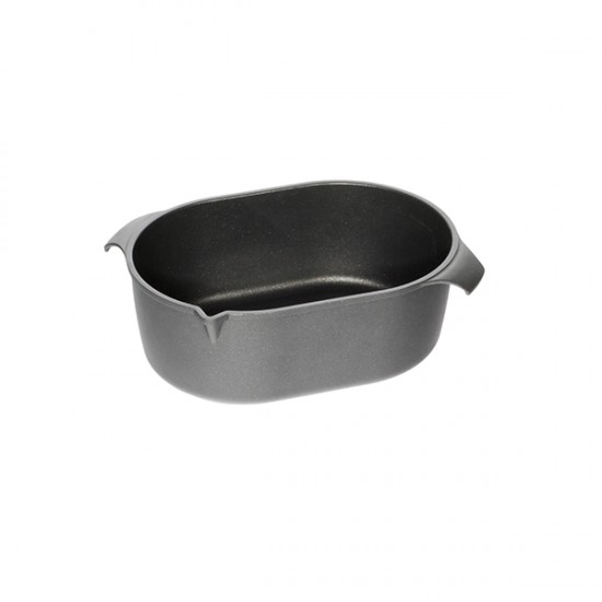 Съд за печене AMT 32х22cm, височина 11cm, 6L, индукция Съд за печене AMT 32х22cm, височина 11cm, 6L, индукция