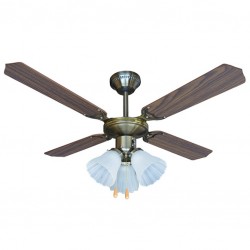 Вентилатор таванен 42'' Muhler MCF-4042 - 3бр крушки, MDF