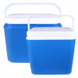 Комплект хладилни кутии Atlantic 24L+10L, пасивни, сини