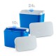 Комплект хладилни кутии Atlantic 24L+10L, пасивни, сини Комплект хладилни кутии Atlantic 24L+10L, пасивни, сини