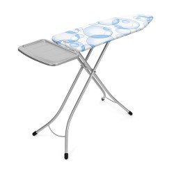 Маса за гладене Brabantia B 124x38cm с поставка за парогенератор, PerfectFlow Bubbles