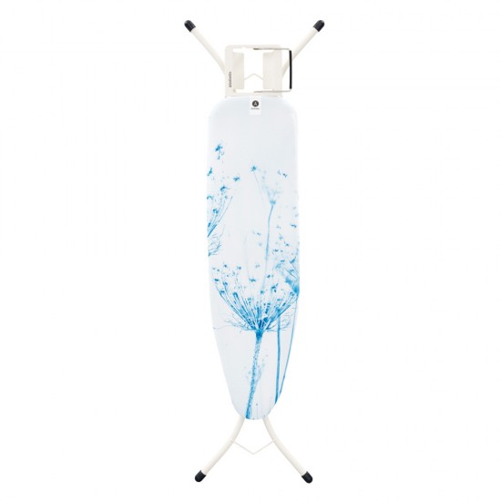 Маса за гладене Brabantia A 110x30cm с поставка за ютия, Cotton Flower