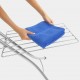 Маса за гладене Brabantia C 124x45cm с поставка за ютия и рафт за дрехи, Ecru Маса за гладене Brabantia C 124x45cm с поставка за ютия и рафт за дрехи, Ecru
