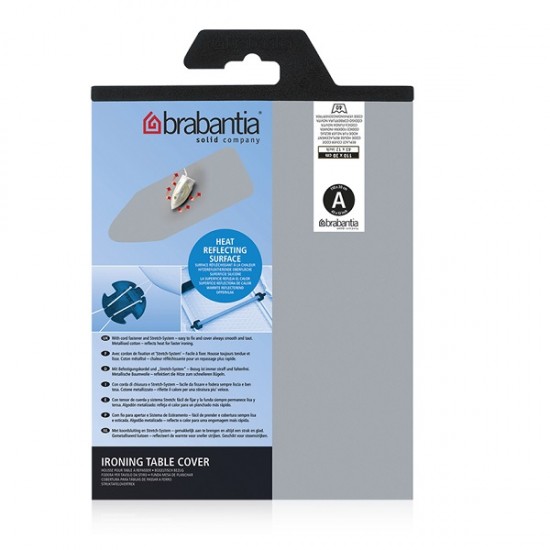 Калъф за маса за гладене Brabantia A 110x30cm, 2mm, Metallised Калъф за маса за гладене Brabantia A 110x30cm, 2mm, Metallised