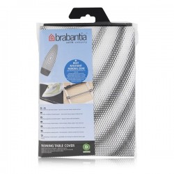 Калъф за маса за гладене Brabantia D 135x45cm с топлоустойчива зона за ютия, 2mm, Titan Oval