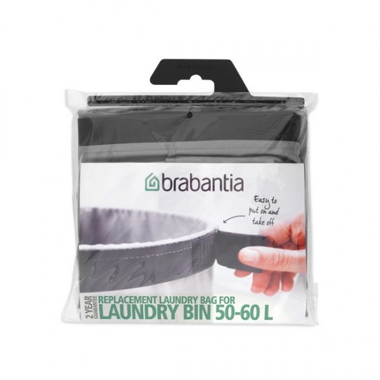 Торба за кош за пране Brabantia 50-60L, Grey Торба за кош за пране Brabantia 50-60L, Grey
