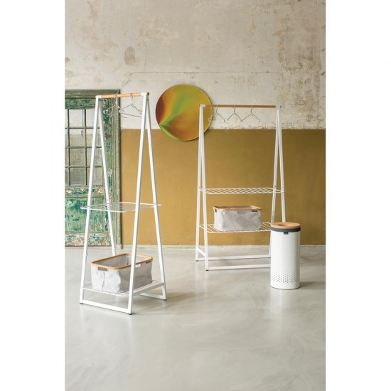 Кош за пране Brabantia 35L, White, корков капак