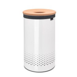 Кош за пране Brabantia 60L, White, корков капак
