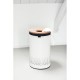 Кош за пране Brabantia 60L, White, корков капак