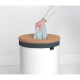 Кош за пране Brabantia 60L, White, корков капак