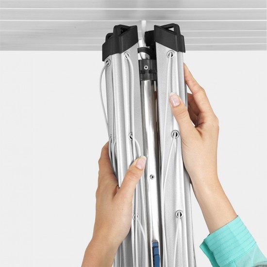 Външен простор Brabantia Essential 50m, котва за бетониране Външен простор Brabantia Essential 50m, котва за бетониране