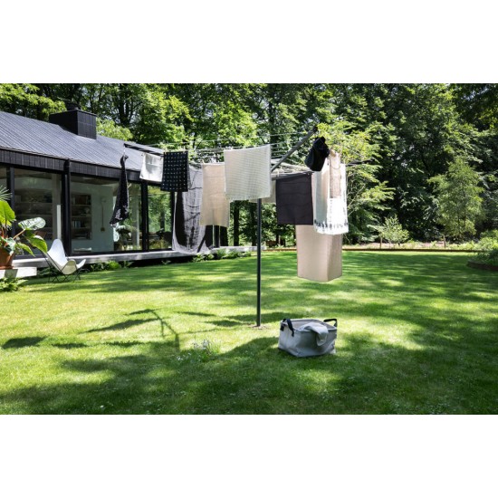 Външен простор Brabantia TopSpinner 40m, метален шип за вкопаване