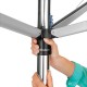 Външен простор Brabantia TopSpinner 50m, метален шип за вкопаване и калъф