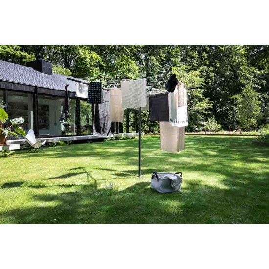 Външен простор Brabantia TopSpinner 50m, метален шип за вкопаване и калъф