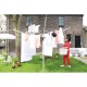 Външен простор Brabantia Lift-O-Matic 40m, метален шип за вкопаване
