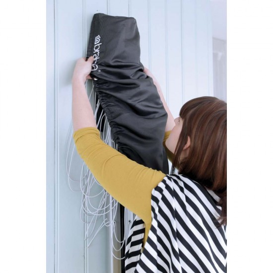 Простор за стена Brabantia WallFix 24m с калъф, Metallic Grey