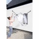 Простор за стена Brabantia WallFix 24m с кутия, Metallic Grey