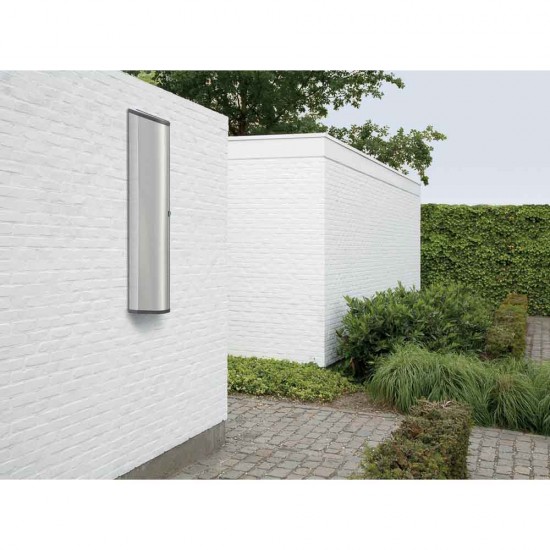 Простор за стена Brabantia WallFix 24m с кутия, Metallic Grey