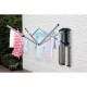 Простор за стена Brabantia WallFix 24m с кутия, Metallic Grey