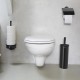 Държач за тоалетна хартия Brabantia ReNew Matt Black Държач за тоалетна хартия Brabantia ReNew Matt Black