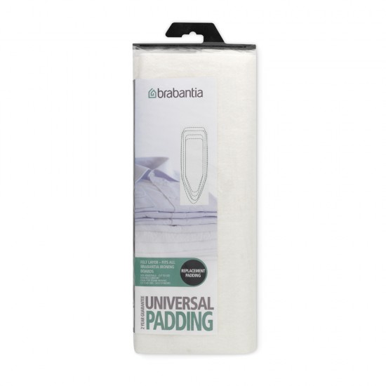 Постелка филцова Brabantia White 135x49cm, универсална