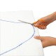 Постелка филцова Brabantia White 135x49cm, универсална